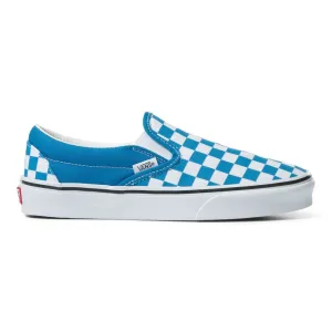 Vans Women's Classic Slip-On Shoes - Color Theory Blue