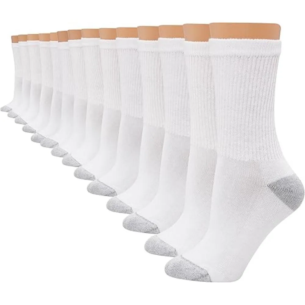 Versatile Crew Cushioned Socks For Daily Wear