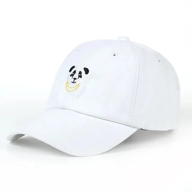 VORON Panda Gold Chains Dad Hat