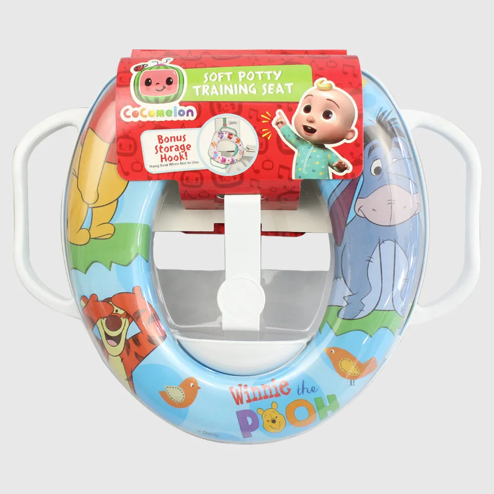 Winnie The Pooh Soft Toilet Seat With Handles