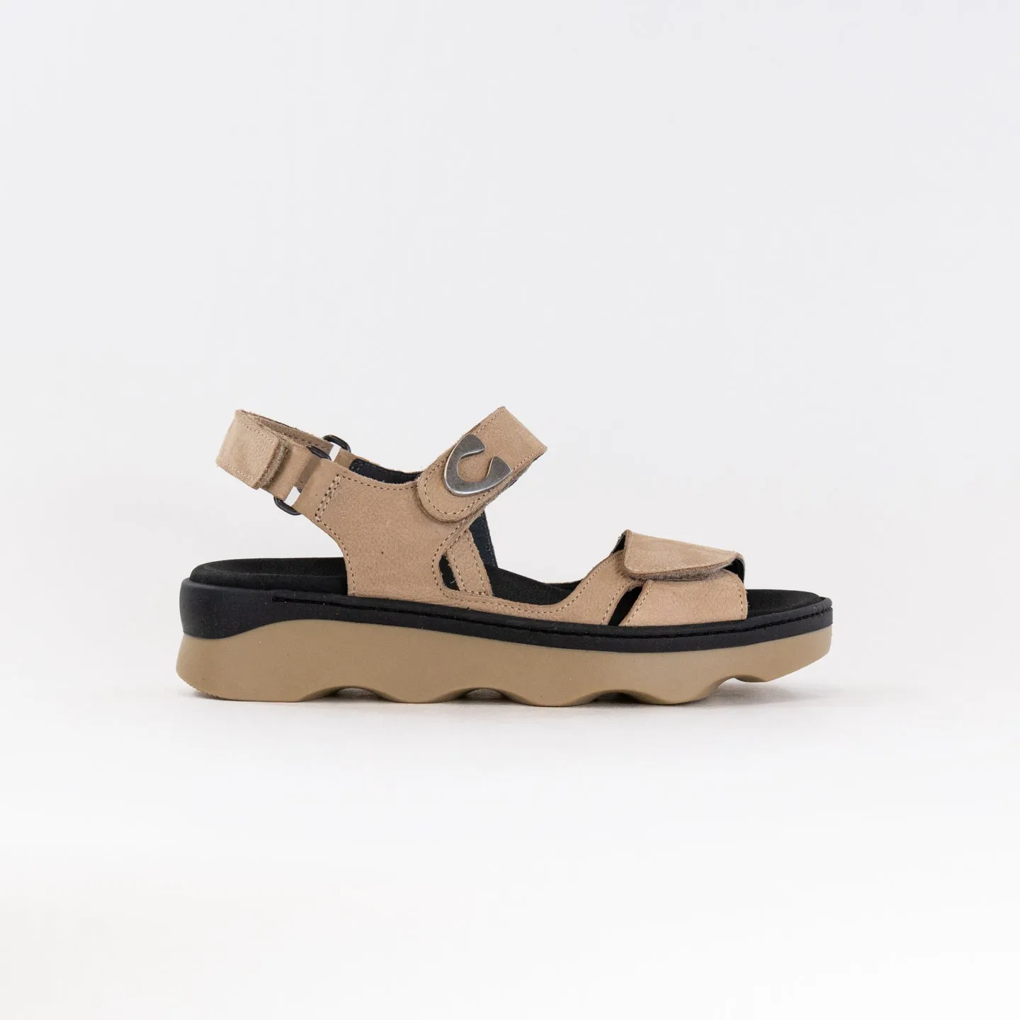 Wolky Medusa (Women's) - Beige Antique Nubuck