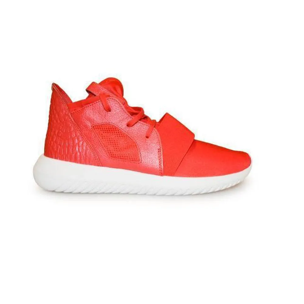 Womens Adidas Tubular Defiant W - AQ6824 - Red White Trainers