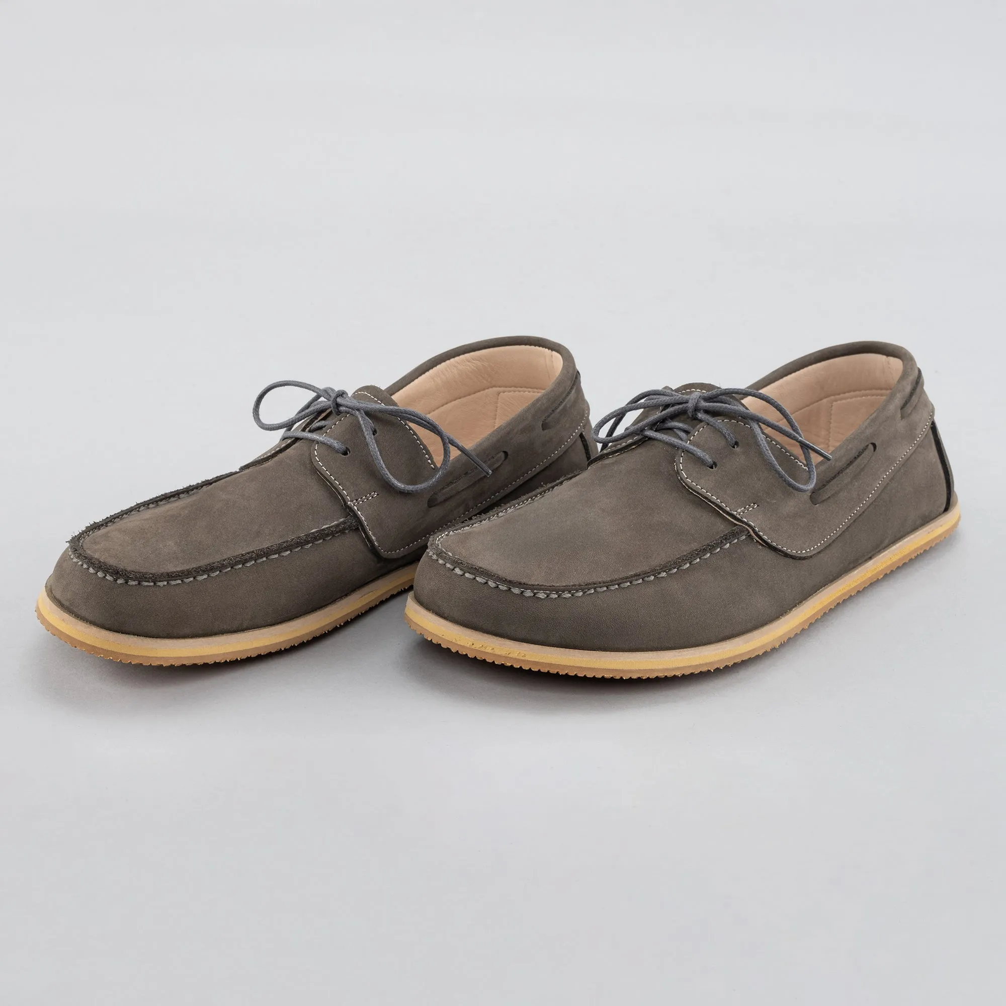 Women's Gray Boat Shoes