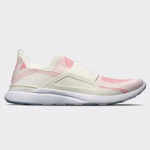 Women's TechLoom Bliss Ivory / Fire Coral / White