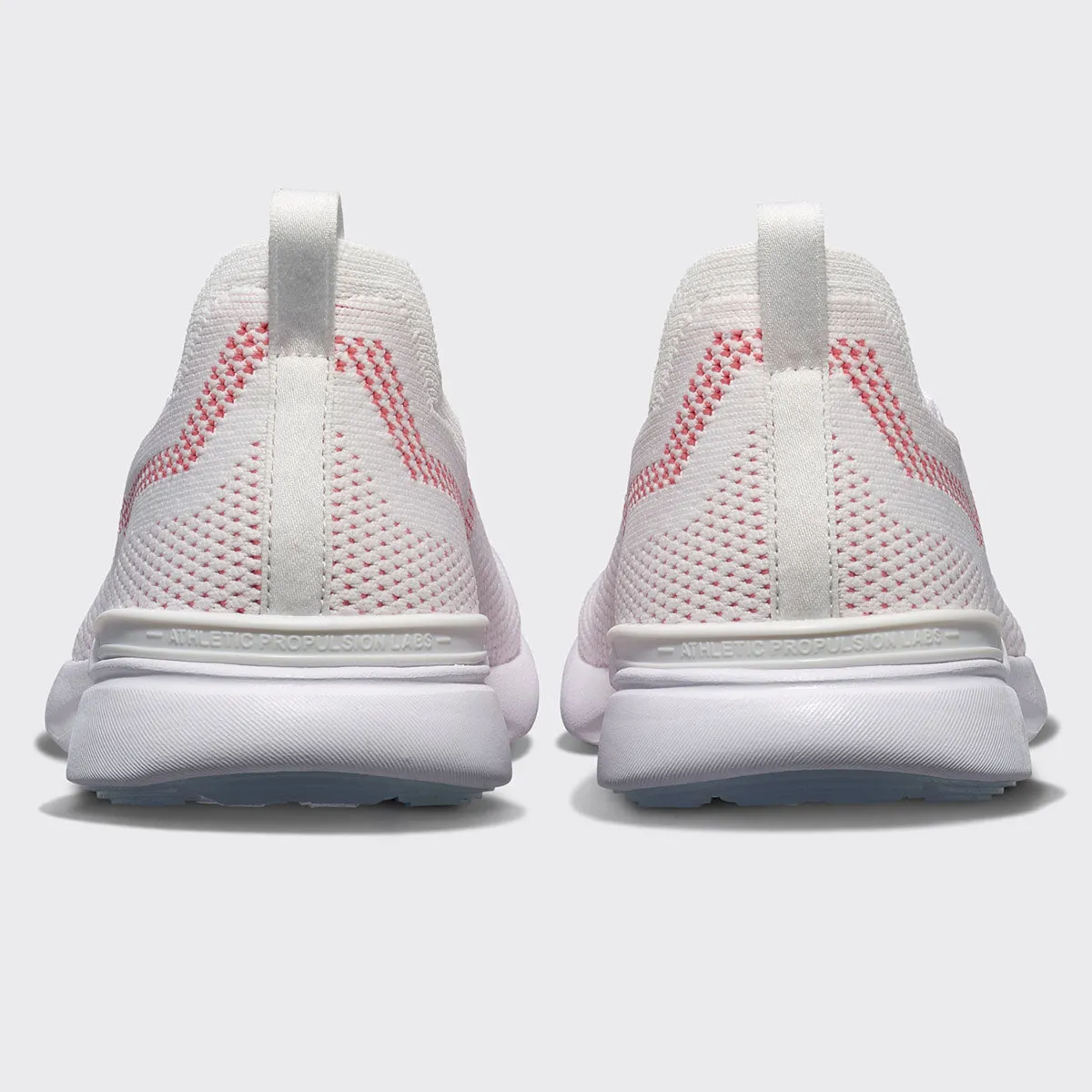 Women's TechLoom Breeze White / Fire Coral / White