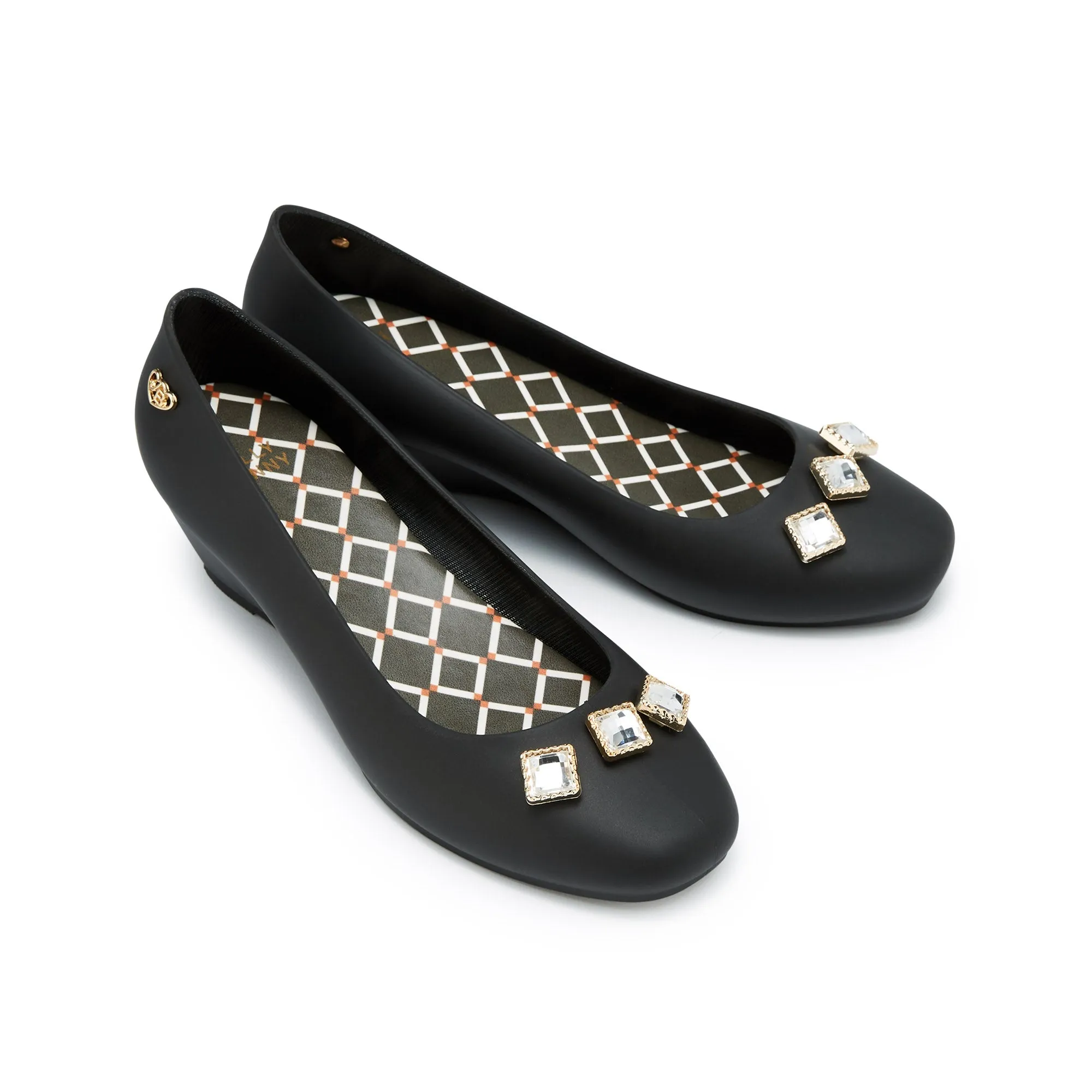 Yoyo Lambafa Flat Ballerinas Black